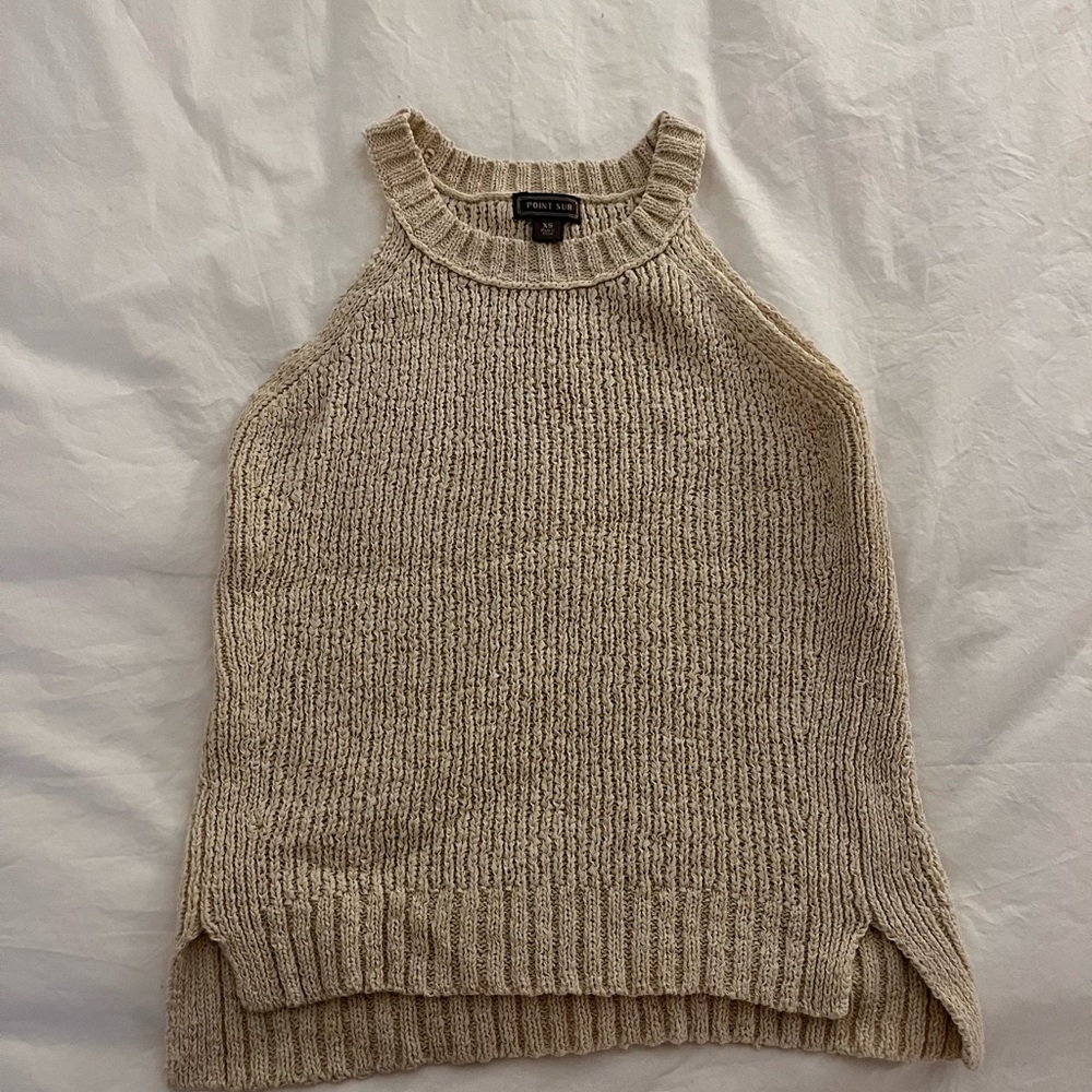 J. Crew knit sleeveless top